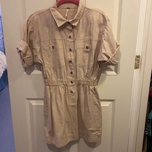 Free People bottom down dress. NEVER WORN.